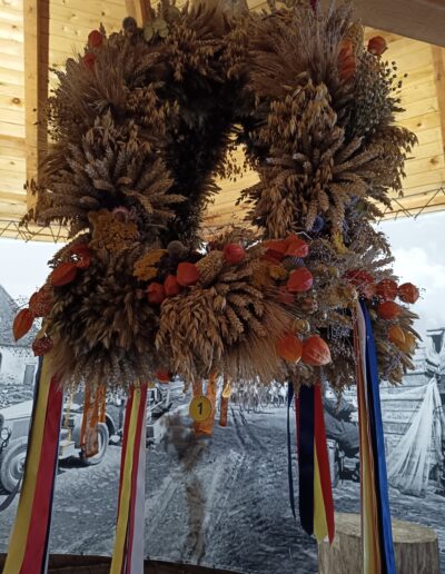 Die Erntekrone mit der Nummer 1