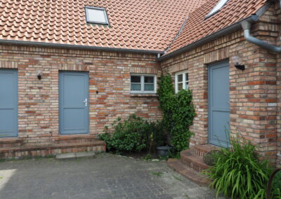 Die Eingangstür zur Ferienwohnung.